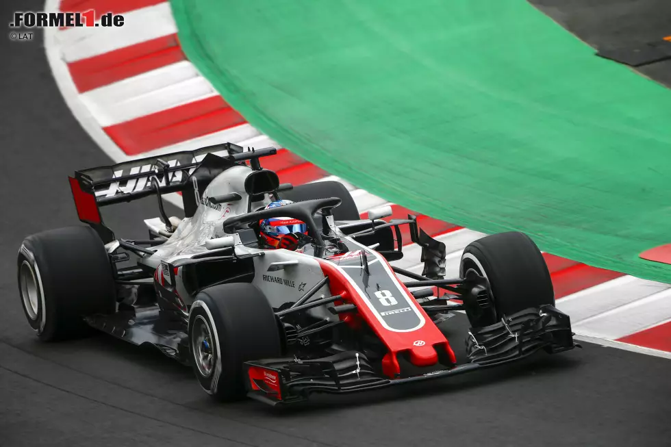 Foto zur News: Romain Grosjean (Haas)