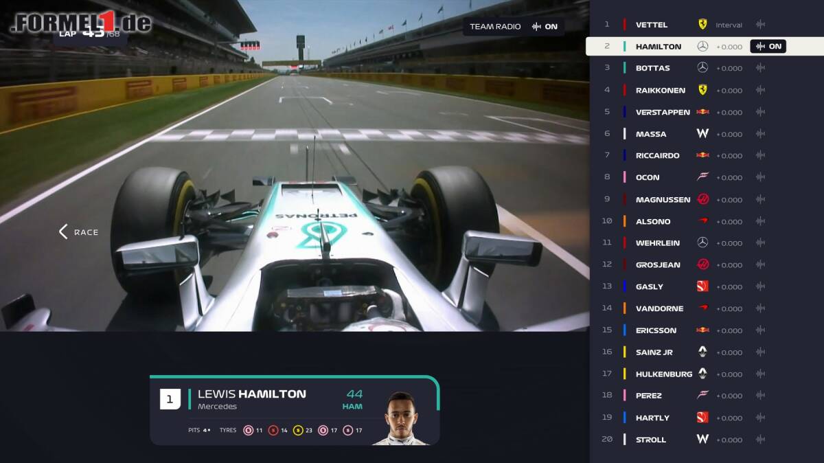 F1 TV Formel 1 präsentiert Streaming-Angebot ab Saison 2018