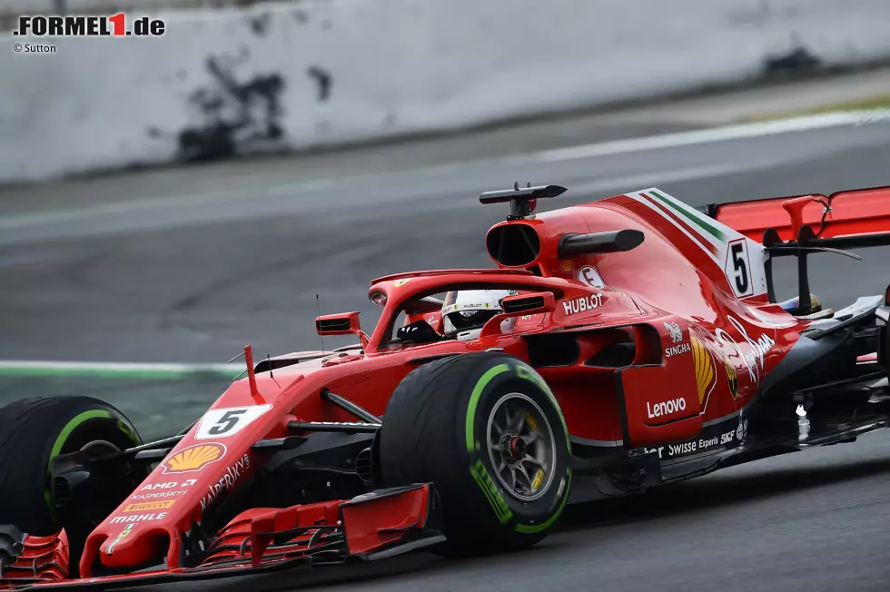 Foto zur News: Sebastian Vettel (Ferrari)