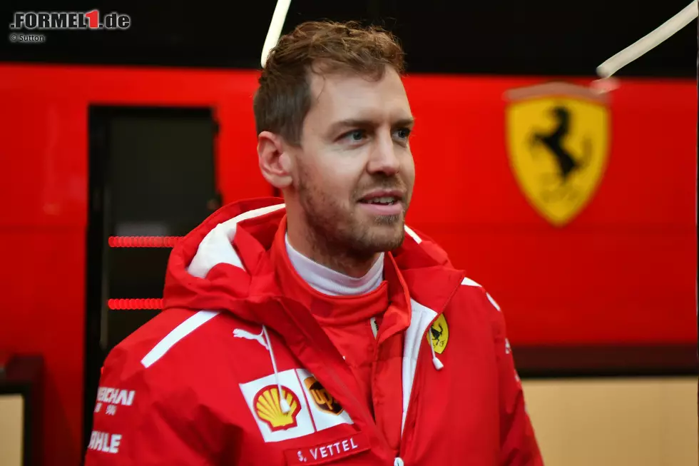 Foto zur News: Sebastian Vettel (Ferrari)