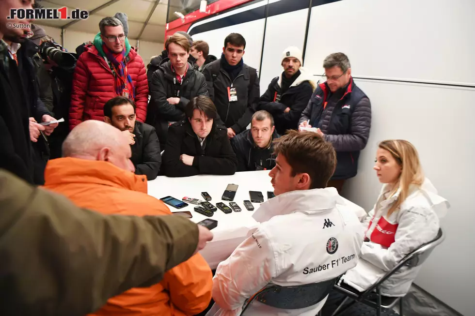 Foto zur News: Charles Leclerc (Sauber)