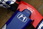 Foto zur News: Pierre Gasly (Toro Rosso), Honda-Logo