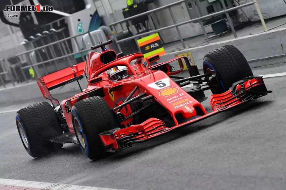 Foto zur News: Sebastian Vettel (Ferrari)