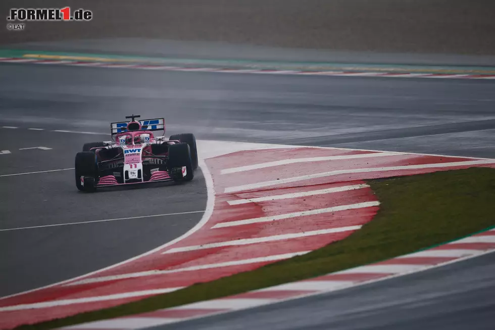 Foto zur News: Sergio Perez (Force India)