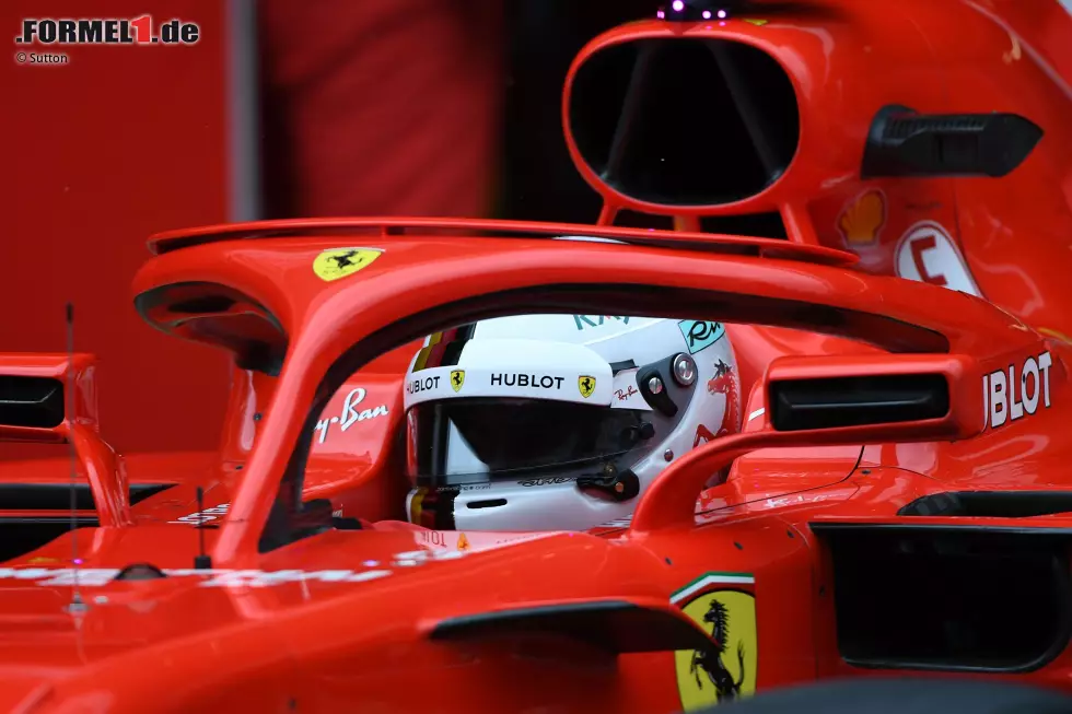 Foto zur News: Sebastian Vettel (Ferrari)