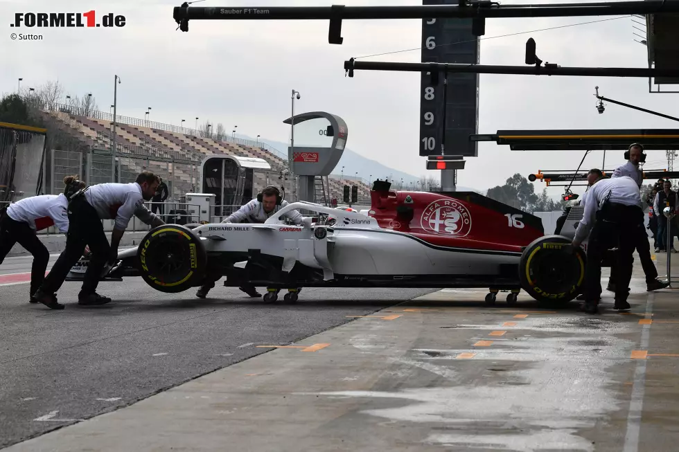 Foto zur News: Charles Leclerc (Sauber)