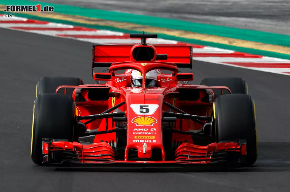 Foto zur News: Sebastian Vettel (Ferrari)