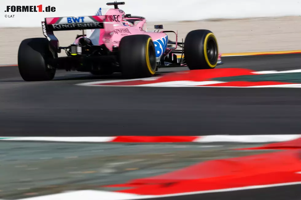 Foto zur News: Sergio Perez (Force India)