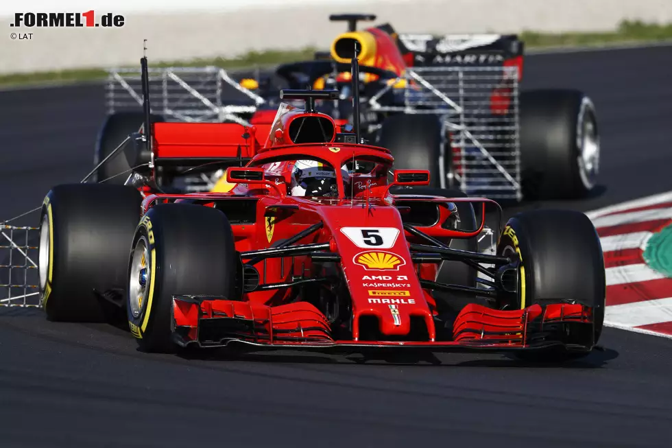 Foto zur News: Sebastian Vettel (Ferrari)