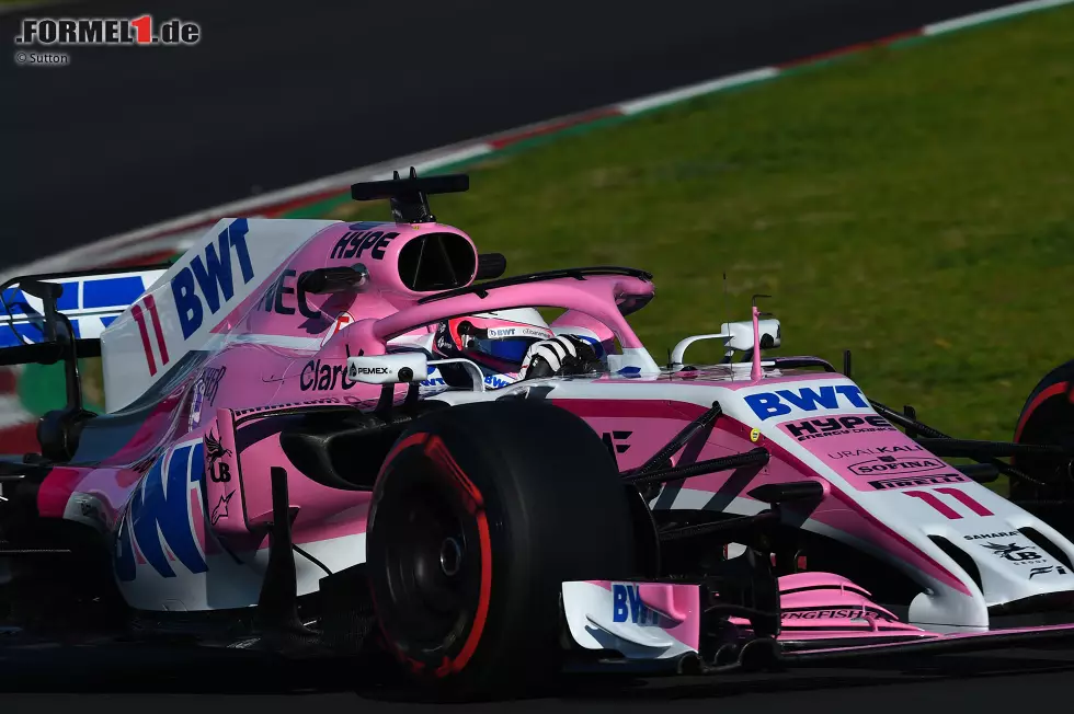 Foto zur News: Sergio Perez (Force India)