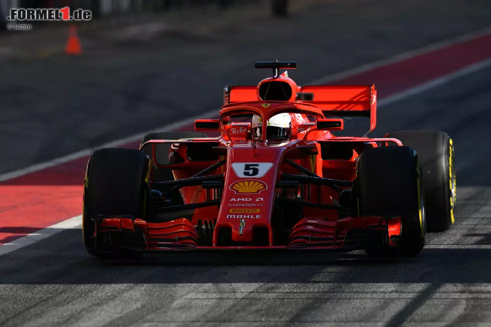 Foto zur News: Sebastian Vettel (Ferrari)