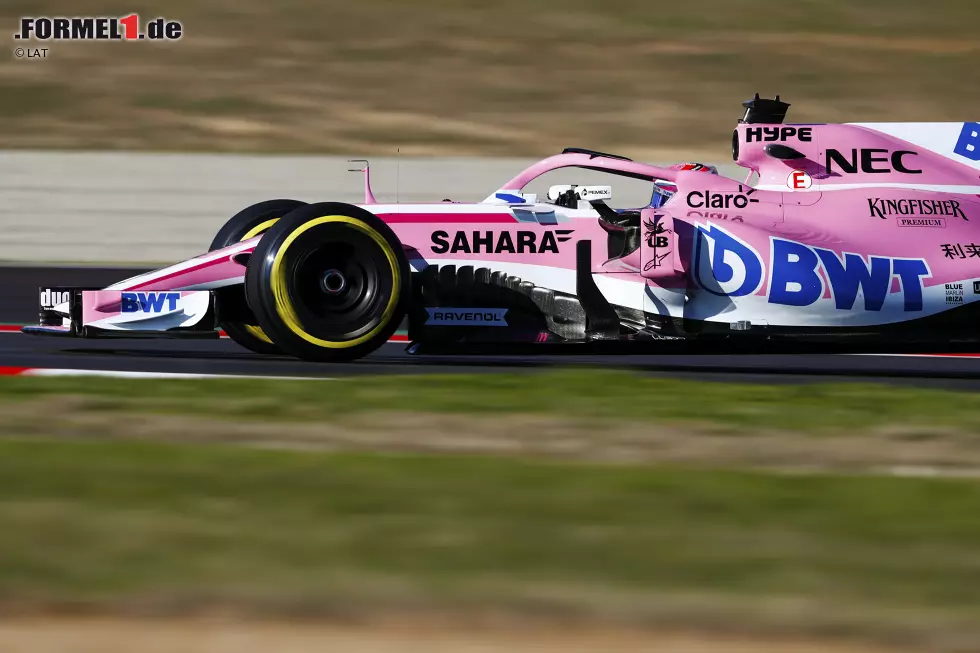 Foto zur News: Sergio Perez (Force India)