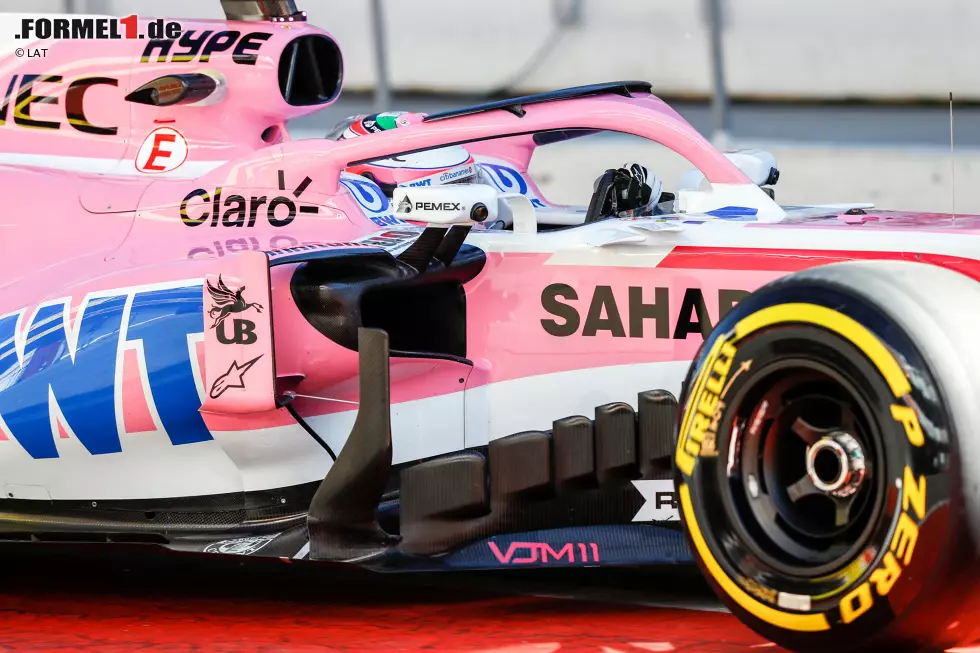 Foto zur News: Sergio Perez (Force India)