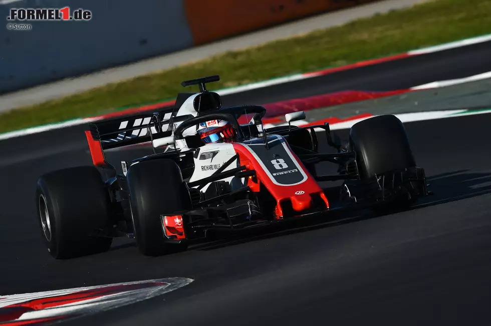 Foto zur News: Romain Grosjean (Haas)