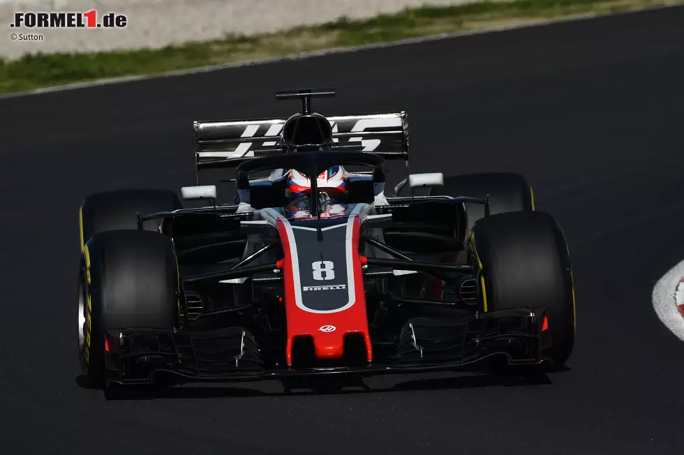 Foto zur News: Romain Grosjean (Haas)