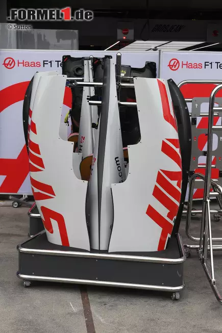 Foto zur News: Bodywork Haas VF-18