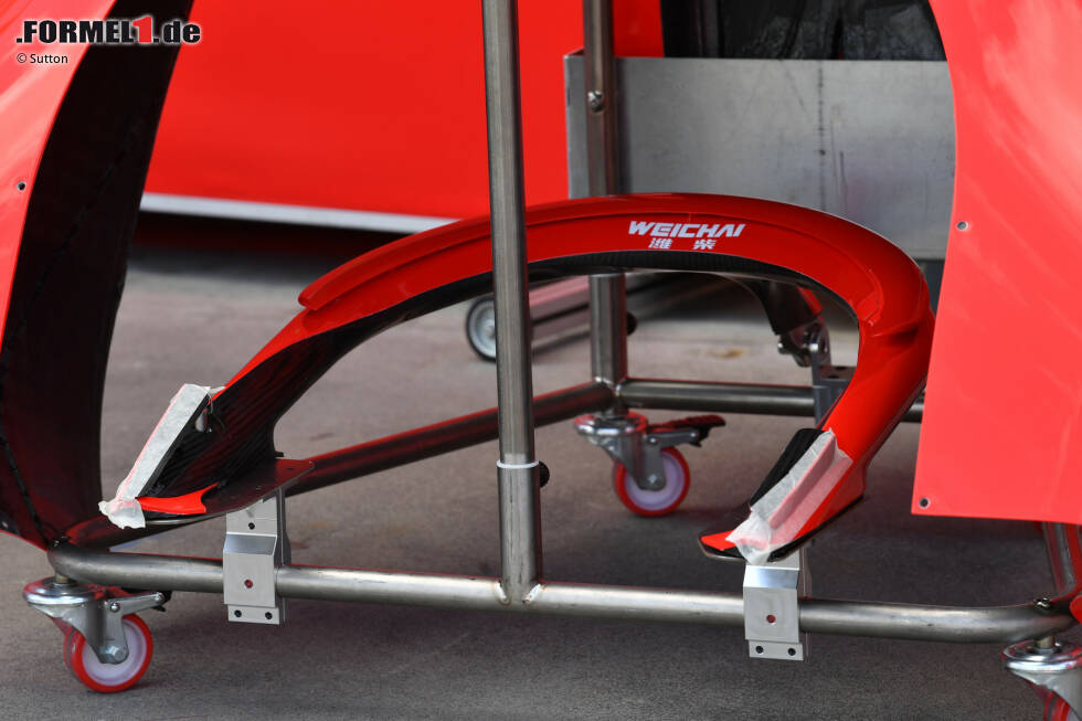 Foto zur News: Ferraris Halo-Bügel