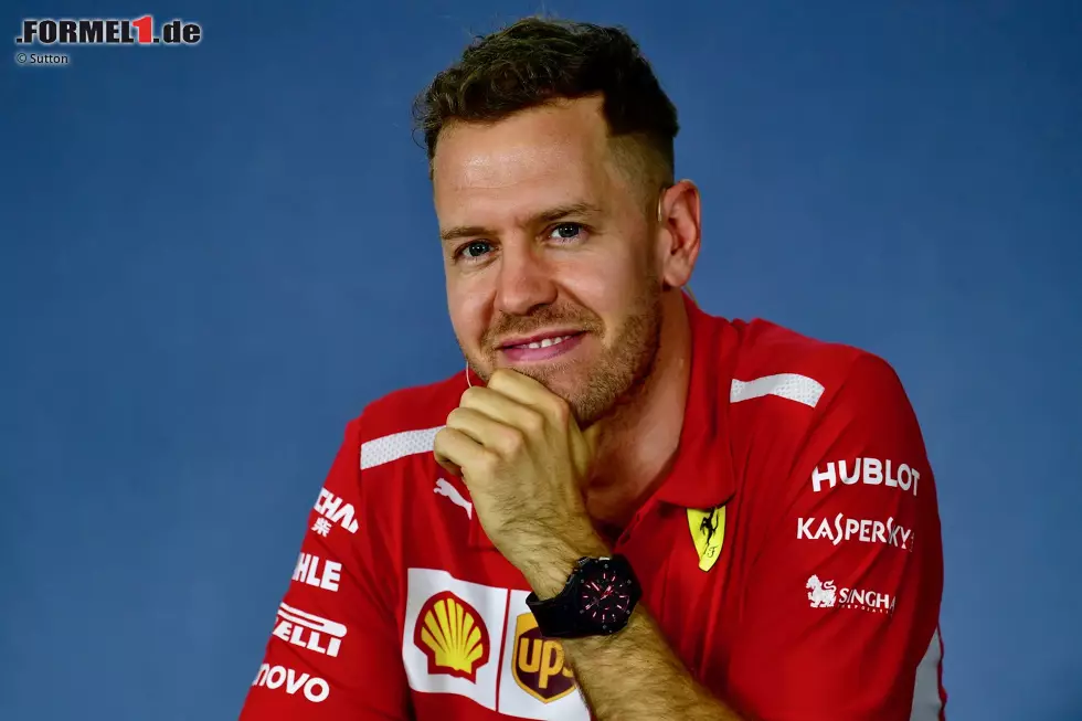 Foto zur News: Sebastian Vettel (Ferrari)