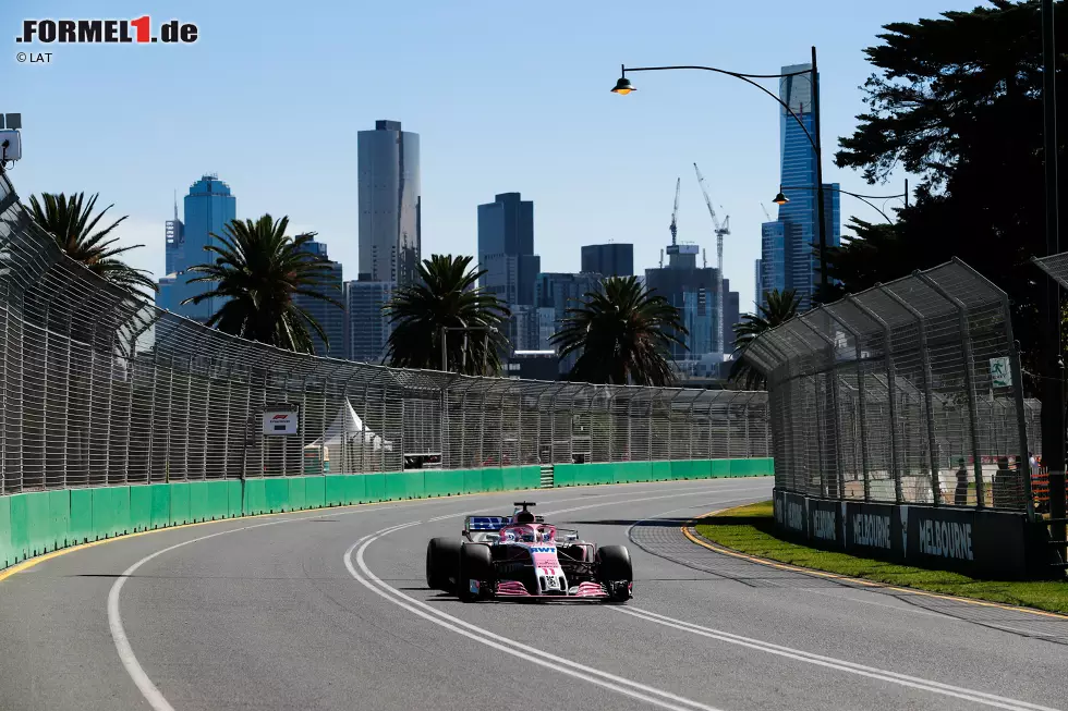 Foto zur News: Sergio Perez (Force India)