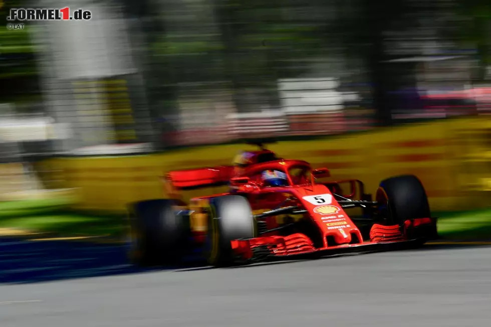 Foto zur News: Sebastian Vettel (Ferrari)