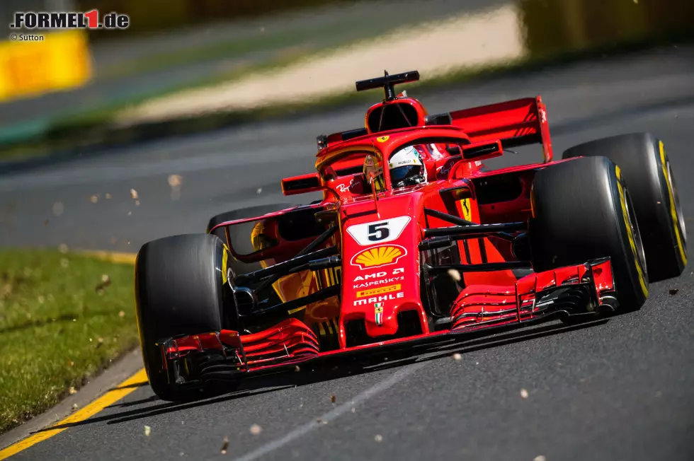 Foto zur News: Sebastian Vettel (Ferrari)