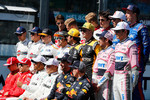 Kimi Räikkönen (Ferrari), Sebastian Vettel (Ferrari), Lewis Hamilton (Mercedes), Valtteri Bottas (Mercedes), Daniel Ricciardo (Red Bull), Max Verstappen (Red Bull), Sergei Sirotkin (Williams), Lance Stroll (Williams), Stoffel Vandoorne (McLaren), Fernando