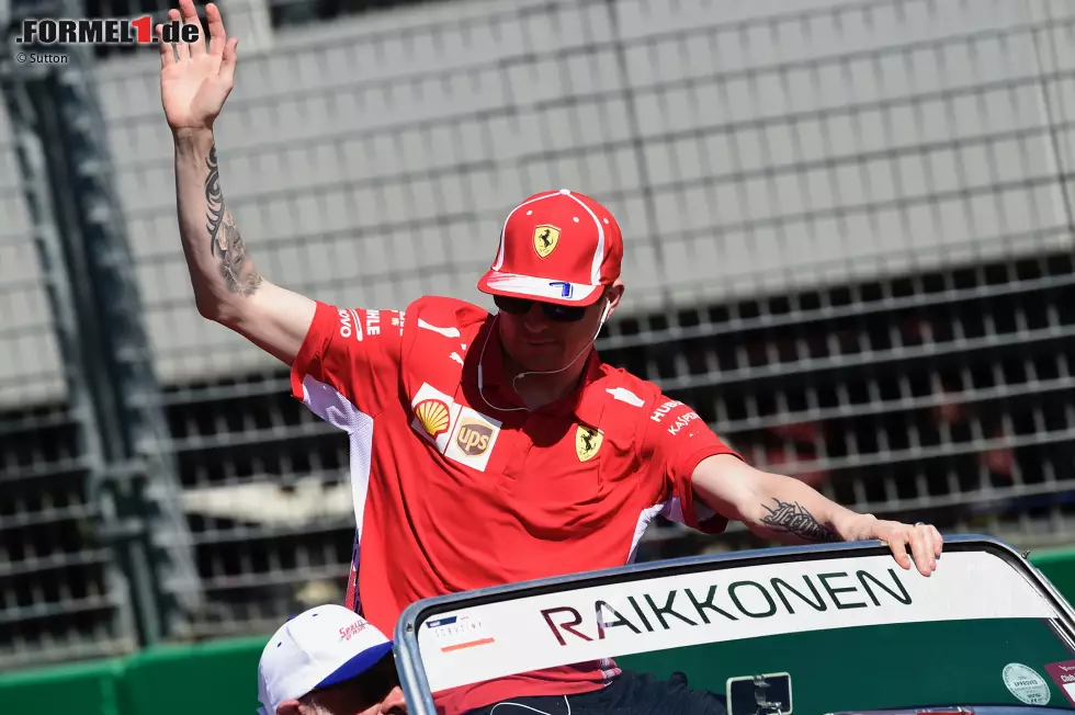 Foto zur News: Kimi Räikkönen (Ferrari)