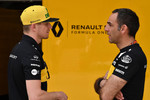 Foto zur News: Nico Hülkenberg (Renault) und Cyril Abiteboul