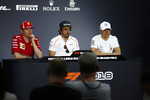 Foto zur News: Kimi Räikkönen (Ferrari), Fernando Alonso (McLaren) und Valtteri Bottas (Mercedes)