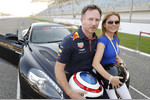 Foto zur News: Christian Horner und seine Ehefrau Geri