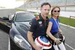 Foto zur News: Christian Horner und seine Ehefrau Geri