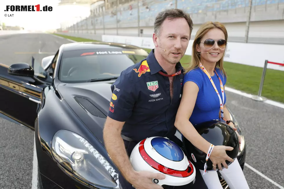 Foto zur News: Christian Horner und seine Ehefrau Geri