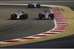 Foto zur News: Lance Stroll (Williams), Sergio Perez (Force India) und Sergei Sirotkin (Williams)