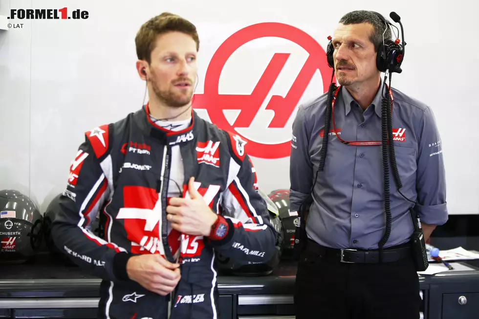 Foto zur News: Romain Grosjean (Haas)