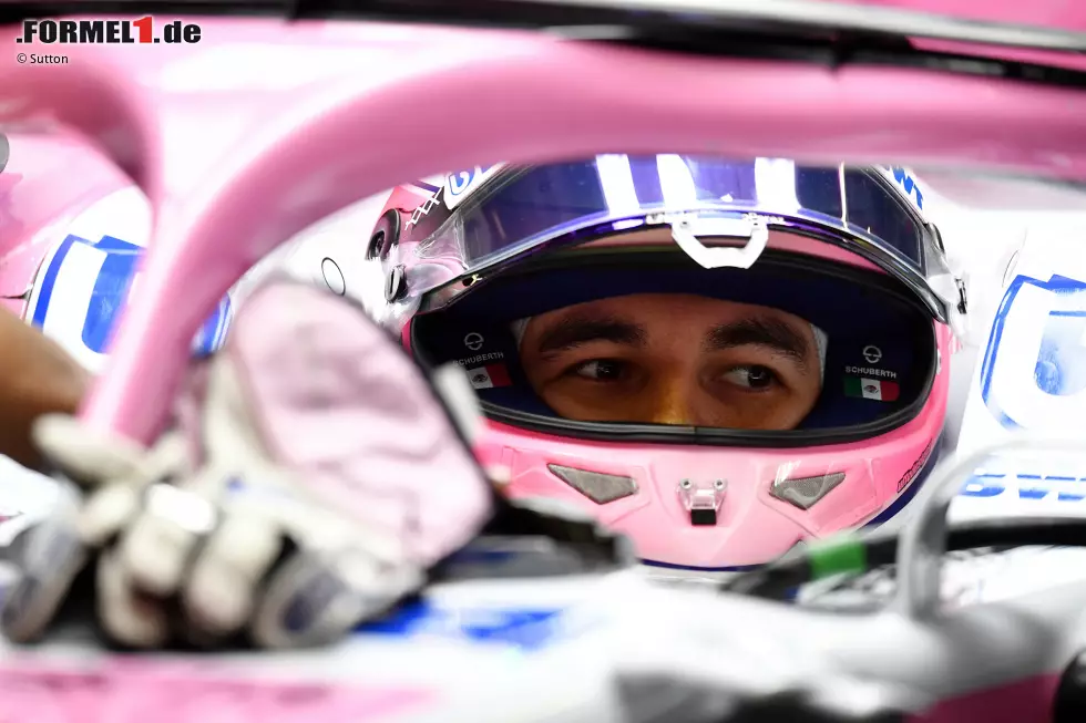 Foto zur News: Sergio Perez (Force India)