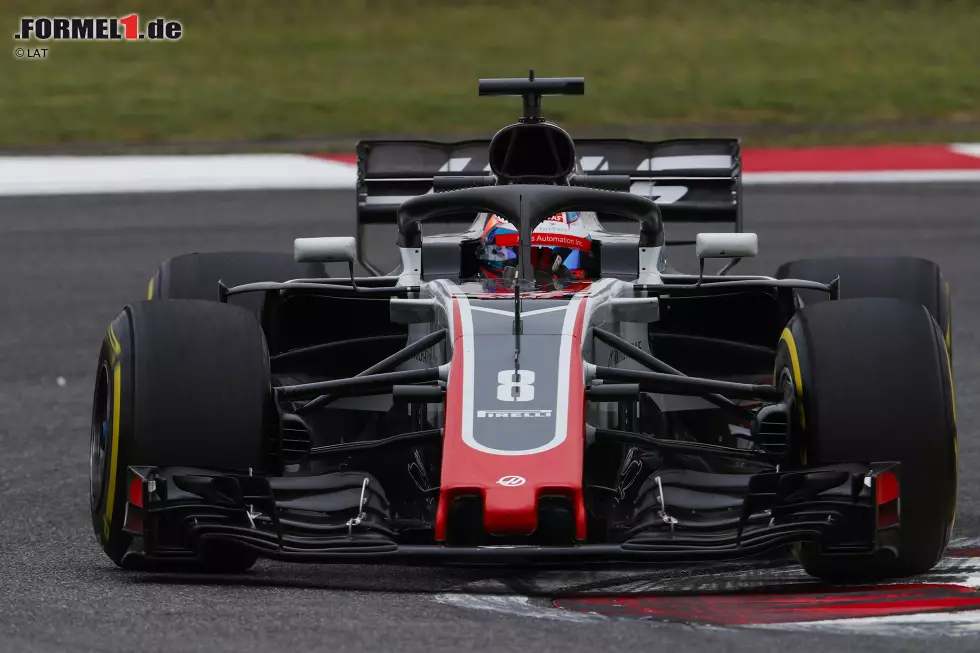 Foto zur News: Romain Grosjean (Haas)