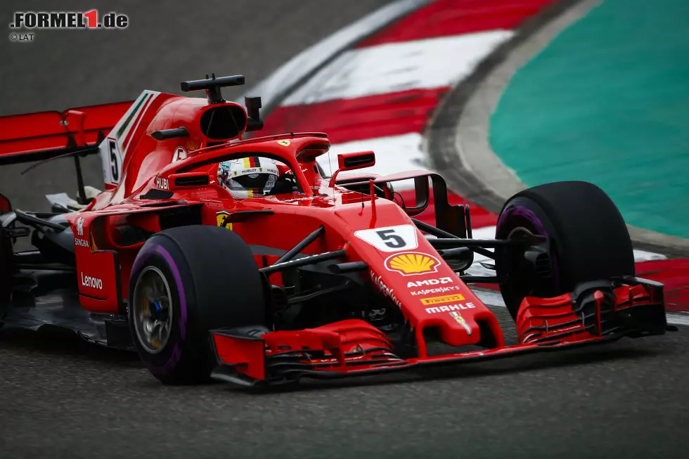 Foto zur News: Sebastian Vettel (Ferrari)