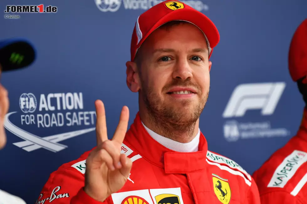 Foto zur News: Sebastian Vettel (Ferrari)