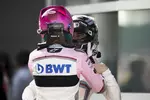 Foto zur News: Esteban Ocon (Force India) und Lance Stroll (Williams)