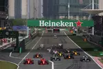 Gallerie: Sebastian Vettel (Ferrari), Kimi Räikkönen (Ferrari), Valtteri Bottas (Mercedes), Lewis Hamilton (Mercedes), Max Verstappen (Red Bull), Daniel Ricciardo (Red Bull), Nico Hülkenberg (Renault) und Carlos Sainz (Renault)