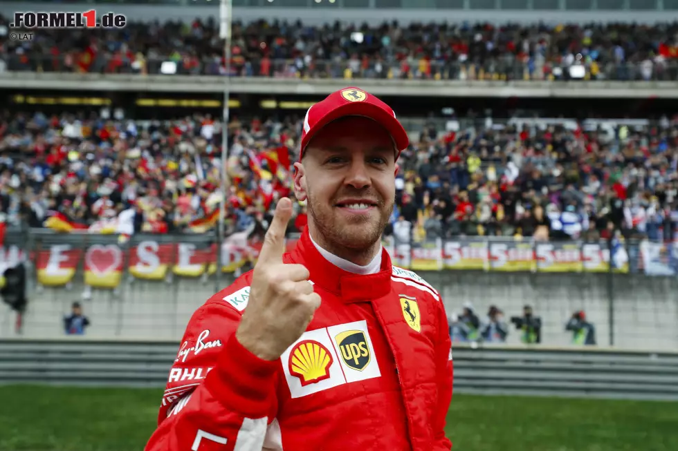 Foto zur News: Sebastian Vettel (Ferrari)