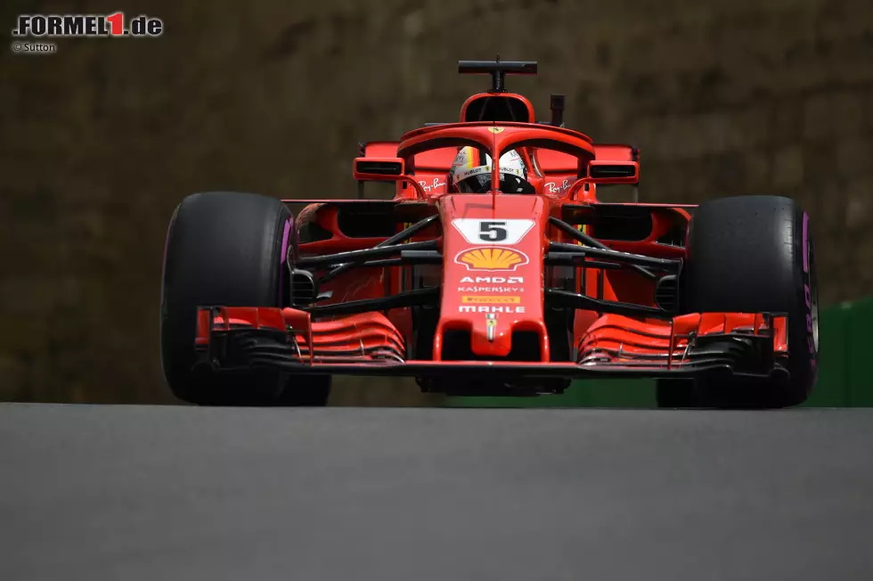 Foto zur News: Sebastian Vettel (Ferrari)