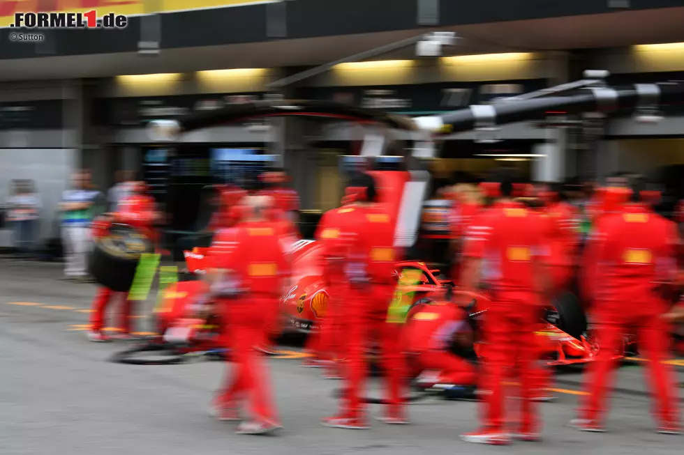 Foto zur News: Sebastian Vettel (Ferrari)