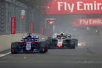 Foto zur News: Pierre Gasly (Toro Rosso) und Kevin Magnussen (Haas)