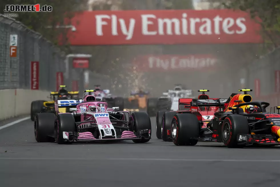 Foto zur News: Esteban Ocon (Force India)