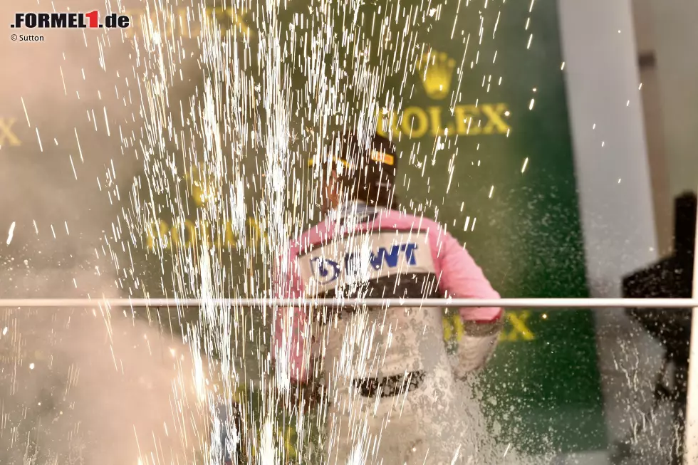 Foto zur News: Sergio Perez (Force India)