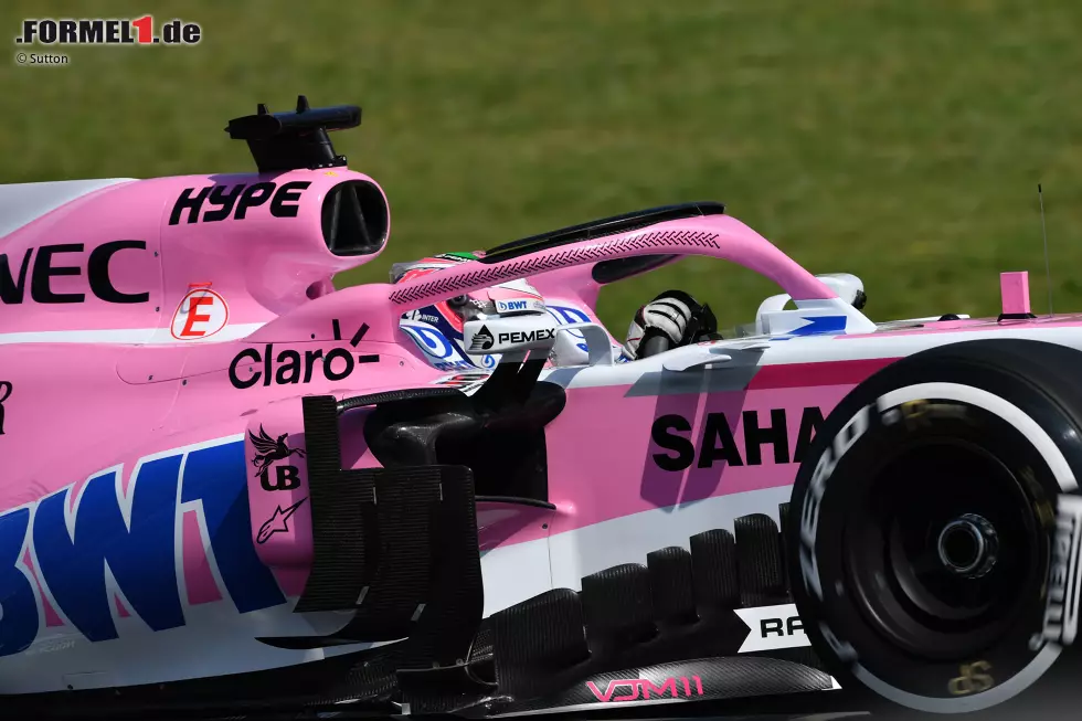 Foto zur News: Sergio Perez (Force India)