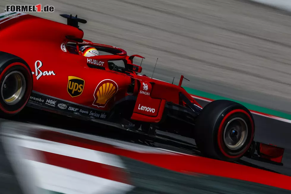 Foto zur News: Sebastian Vettel (Ferrari)