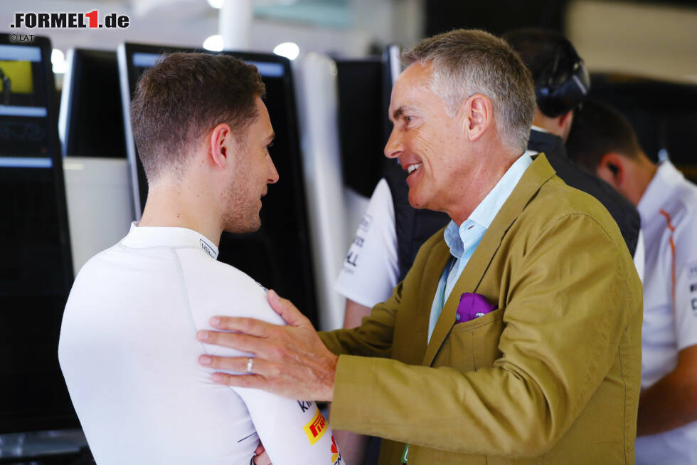 Foto zur News: Stoffel Vandoorne (McLaren) und Martin Whitmarsh