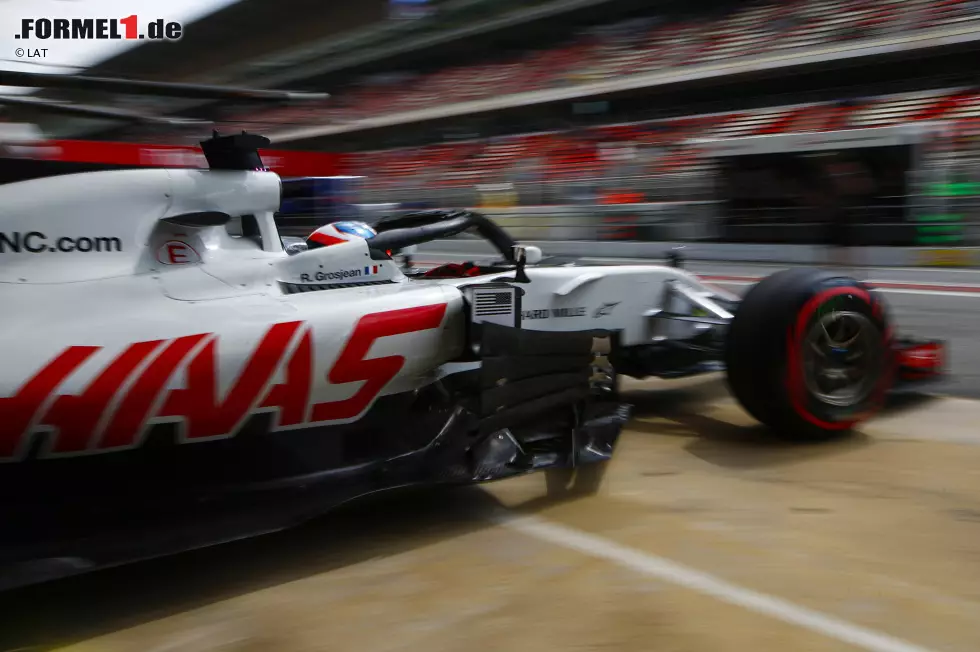 Foto zur News: Romain Grosjean (Haas)